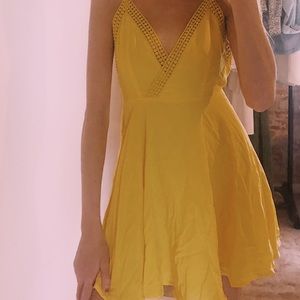 Yellow summer dress!